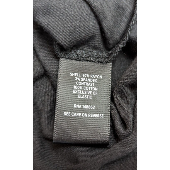 Torrid sz 3 or 3X Tank Top knit black sleeveless stretchy 1071 - Picture 4 of 4